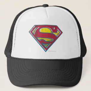 Superman S-Shield   Printed Logo Trucker Hat