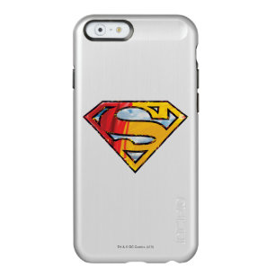 Superman S-Shield   Red and Orange Logo Incipio Feather Shine iPhone 6 Case