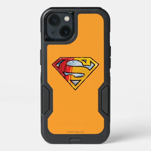 Superman S_Shield  Red and Orange Logo iPhone 13 Case