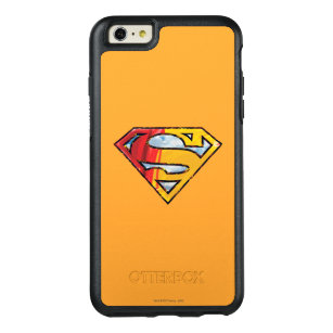 Superman S-Shield   Red and Orange Logo OtterBox iPhone 6/6s Plus Case
