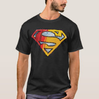 Superman S-Shield | Red and Orange Logo T-Shirt