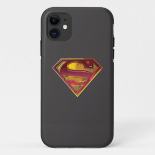 Superman S-Shield   Reflection Logo iPhone 11 Case