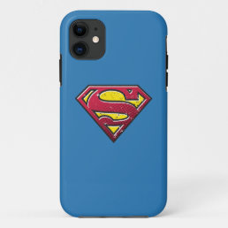 Superman S-Shield | Scratches Logo iPhone 11 Case