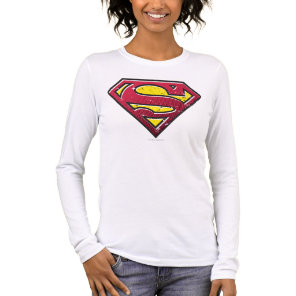 Superman S-Shield | Scratches Logo Tri-Blend Shirt