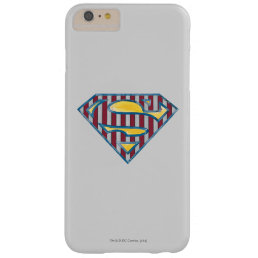Superman S-Shield | Striped Logo Barely There iPhone 6 Plus Case