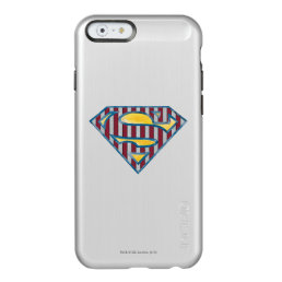 Superman S-Shield | Striped Logo Incipio Feather Shine iPhone 6 Case