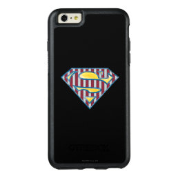 Superman S-Shield | Striped Logo OtterBox iPhone 6/6s Plus Case