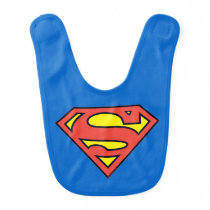 Superman S-Shield | Superman Logo Baby Bib