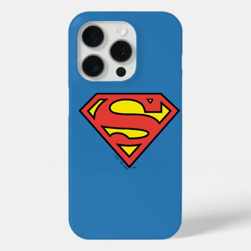 Superman S_Shield  Superman Logo iPhone 15 Pro Case