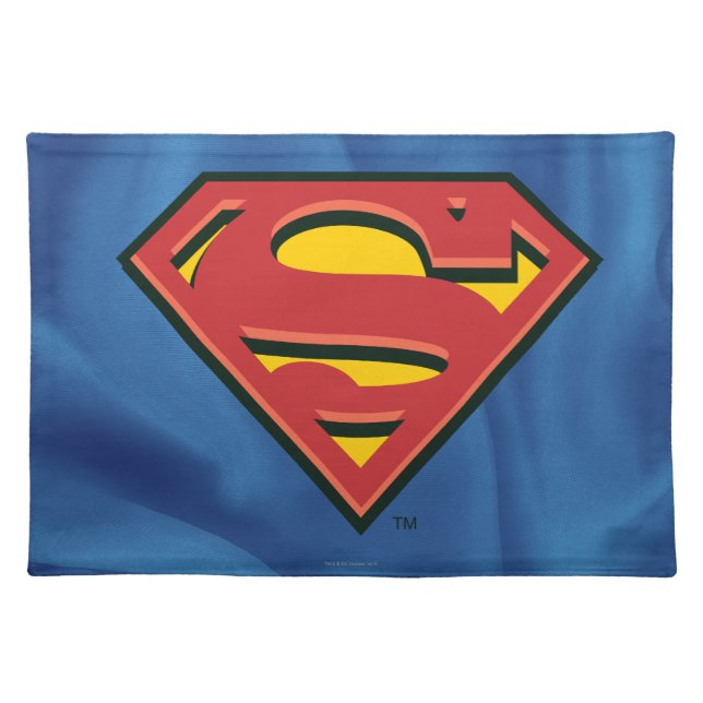 Superman S-Shield | Superman Logo Cloth Placemat (Front)