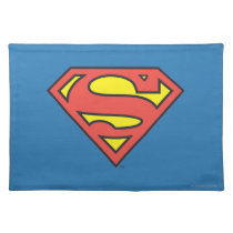 Superman S-Shield | Superman Logo Cloth Placemat