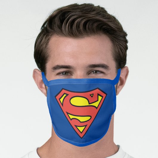 Superman S-Shield | Superman Logo Face Mask (Worn Him)