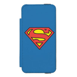 Superman S-Shield | Superman Logo Wallet Case For iPhone SE/5/5s