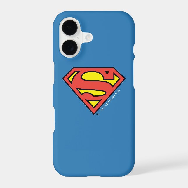 Superman S-Shield | Superman Logo Iphone Case (Back)