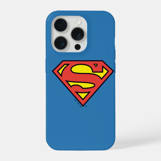 Superman S-Shield | Superman Logo Iphone Case (Back)