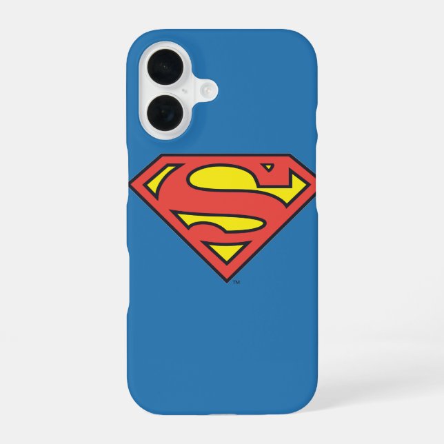 Superman S-Shield | Superman Logo Iphone Case (Back)