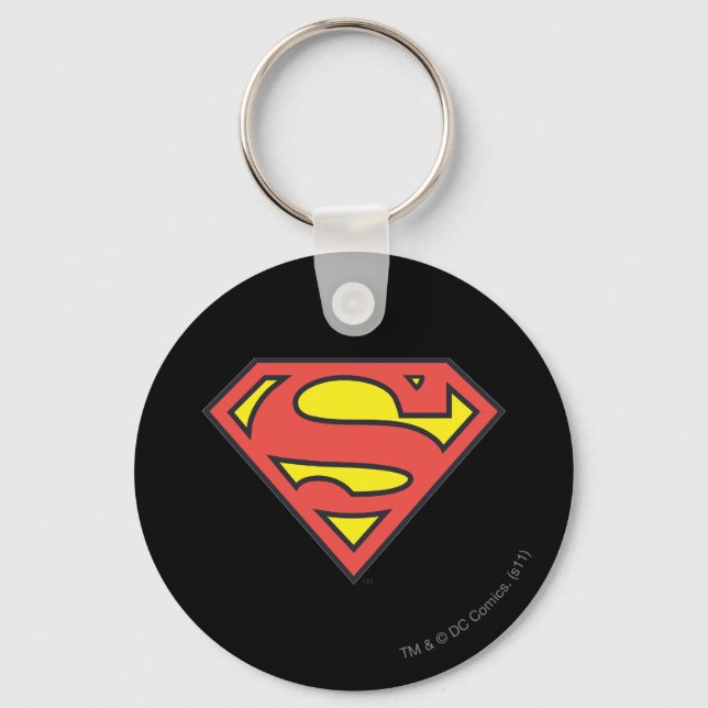 Superman S-Shield | Superman Logo Keychain (Front)
