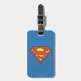 Superman S-Shield Superman Logo Luggage Tag