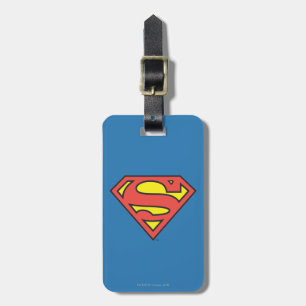 Superman S-Shield Superman Logo Luggage Tag