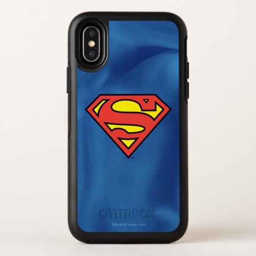 Superman S_Shield  Superman Logo OtterBox Symmetry iPhone X Case