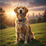 Superman S-Shield | Superman Logo Pet Tag<br><div class="desc">DC Originals - DC Comics | Classic red and yellow Superman logo.</div>