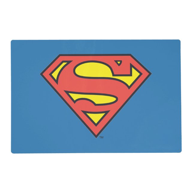 Superman S-Shield | Superman Logo Placemat (Front)