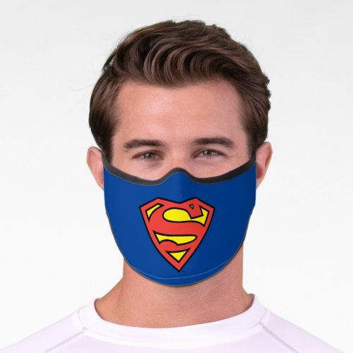 Superman S_Shield  Superman Logo Premium Face Mask