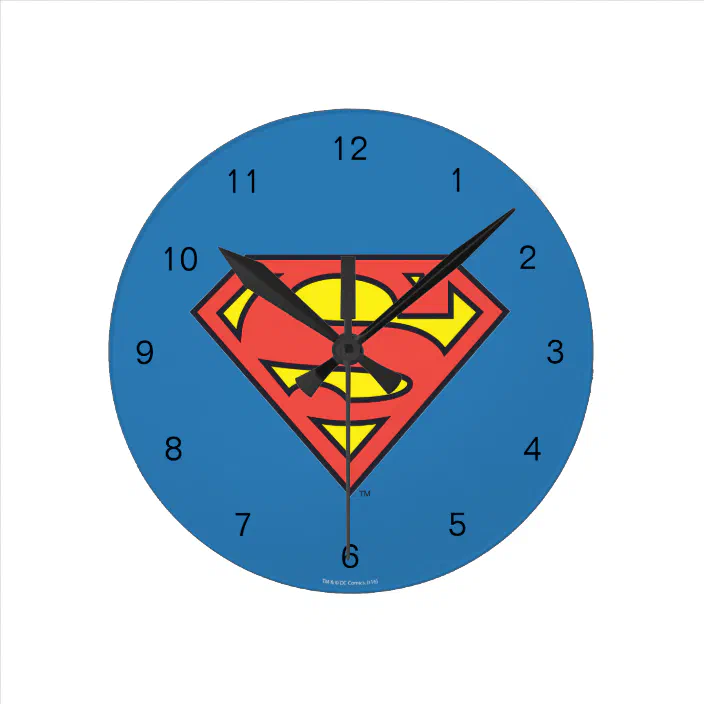 Superman Logo Shield Comic Super Hero DC Marvel Retro Wall Decor Metal Sign