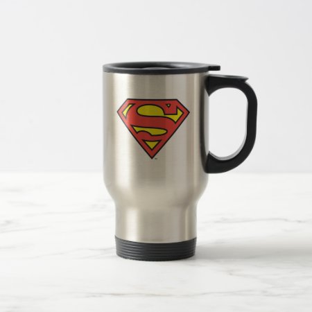 Superman S-shield | Superman Logo Travel Mug