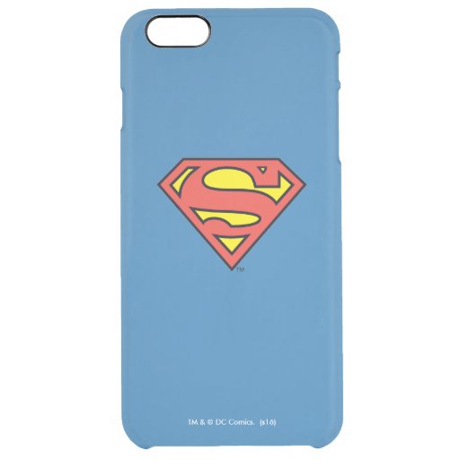Superman S-Shield | Superman Logo Clear iPhone 6 Plus Case