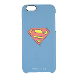 Superman S-Shield | Superman Logo Clear iPhone 6/6S Case