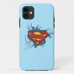 Superman S-Shield | Within Clouds Logo iPhone 11 Case