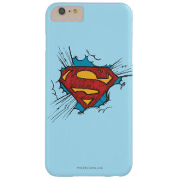 Superman S-Shield | Within Clouds Logo Barely There iPhone 6 Plus Case