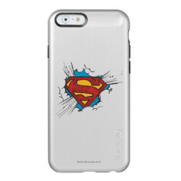 Superman S-Shield | Within Clouds Logo Incipio Feather Shine iPhone 6 Case