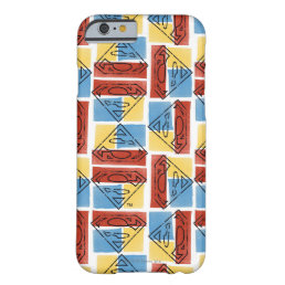 Superman Shield with Colors Barely There iPhone 6 Case