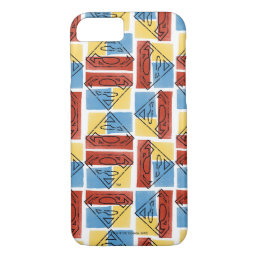 Superman Shield with Colors iPhone 8/7 Case