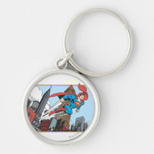 Superman & Skyscrapers Keychain
