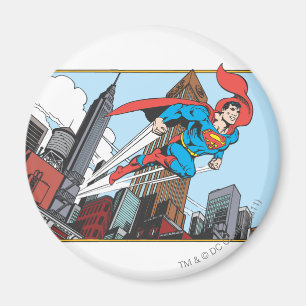 Superman & Skyscrapers Magnet