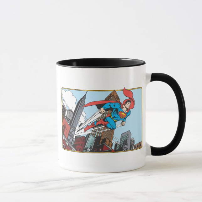 Superman & Skyscrapers Mug (Right)