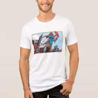 Superman & Skyscrapers Tri-Blend Shirt