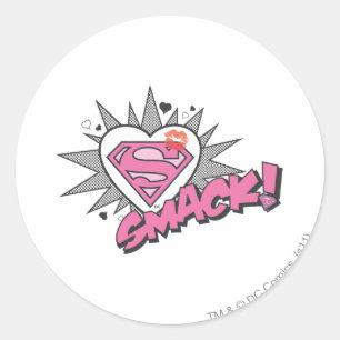 Superman - Smack Classic Round Sticker