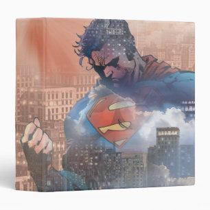 Superman Standing Binder