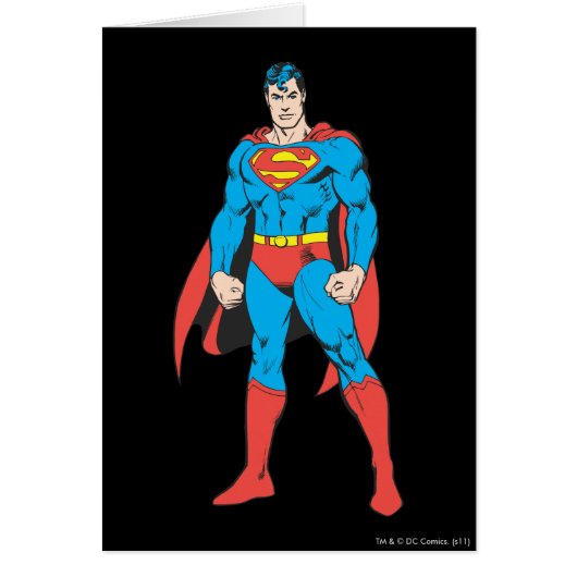 Superman Standing Cards (Front)
