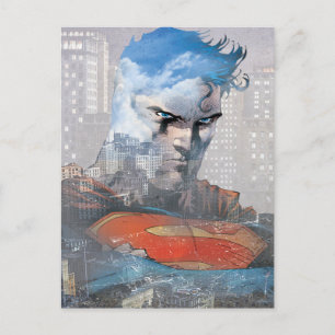 Superman Stare Postcard