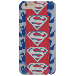 Superman Stars and Logo Barely There iPhone 6 Plus Case