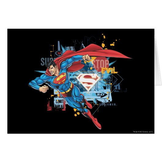 Superman - Stop Evil Cards (Front Horizontal)