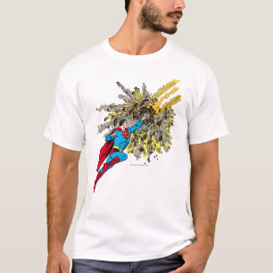 Superman Stops a meteor T-Shirt
