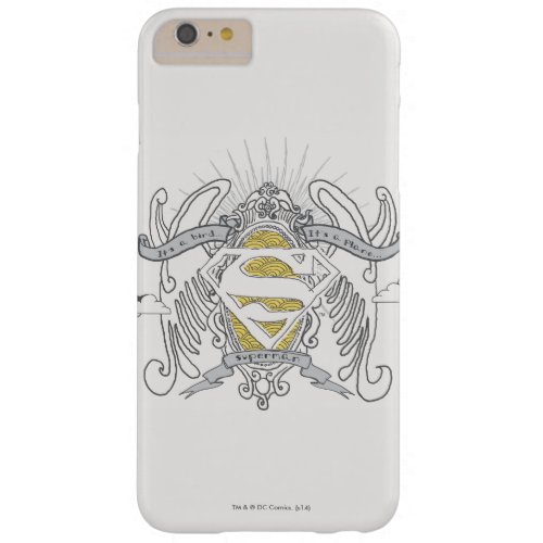 Superman Stylized  A Bird A Plane Logo Barely There iPhone 6 Plus Case