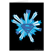 Superman Stylized | Blue Shield Hearts Logo (Front)