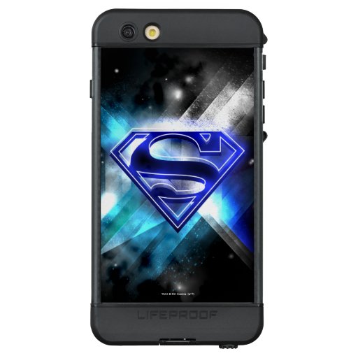 Superman Stylized | Blue White Crystal Logo LifeProof NÜÜD iPhone 6s Plus Case